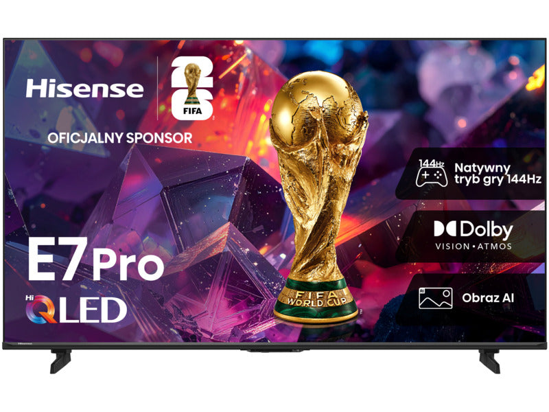 TV HISENSE 85E77S PRO 85 QLED 4K 144 HZ VIDAA IQ HDMI 2.1 Manufacturer code 85E77S PRO