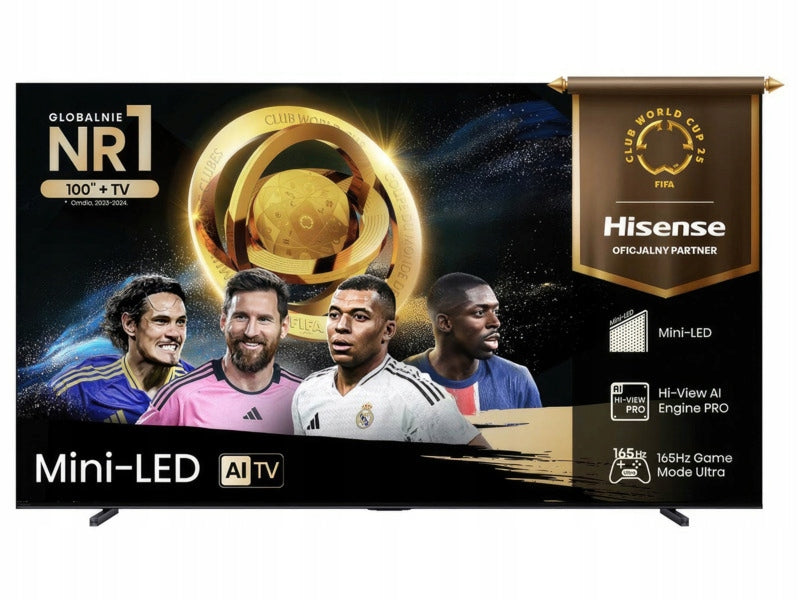 TV HISENSE 85U78Q 85" MINILED 4K 144Hz VRR VIDAA Dolby Vision TV type Mini LED