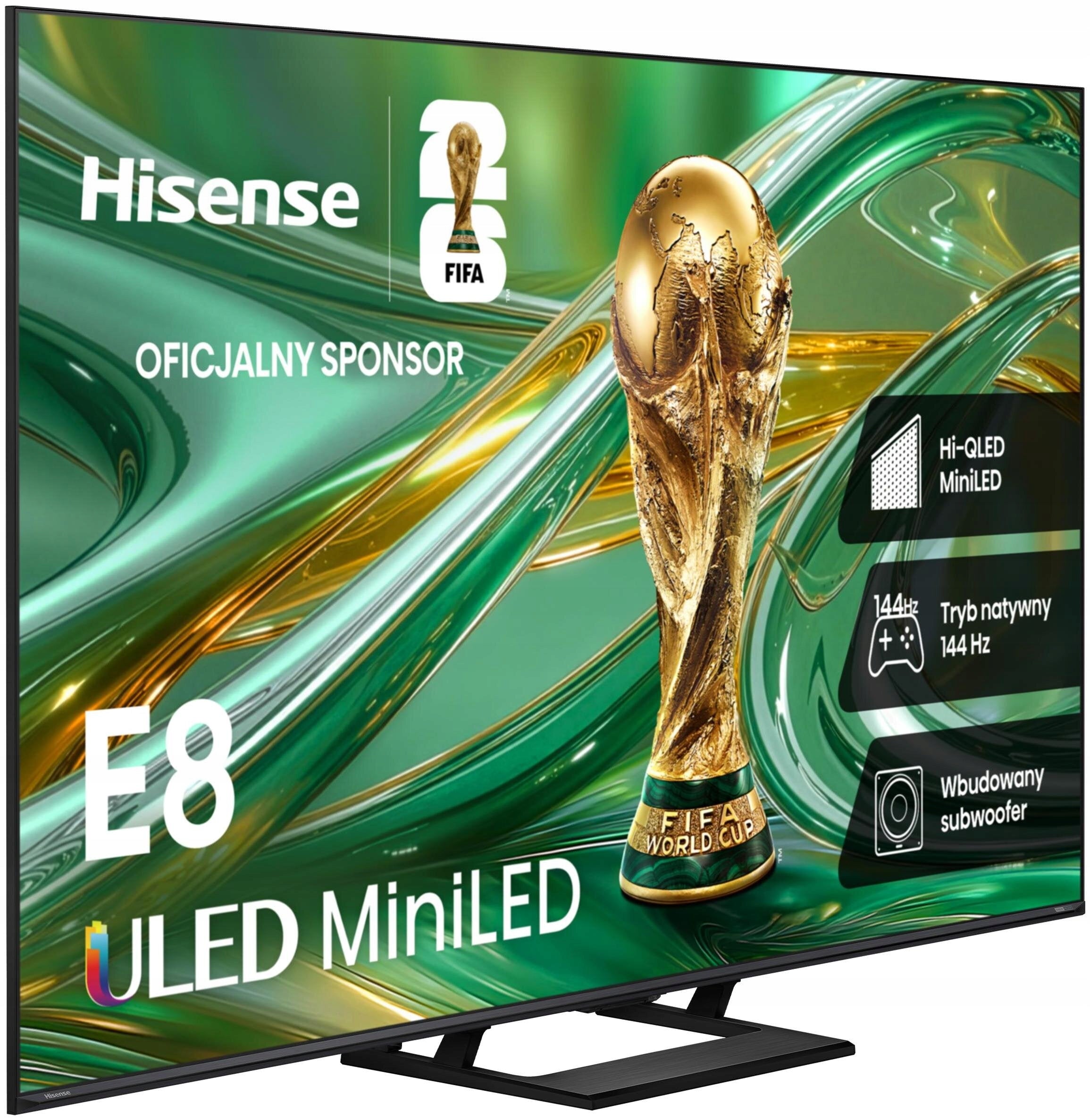 TV Hisense 50E8S MiniLED 144 Hz