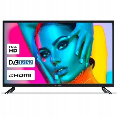 TV KIANO 40" SLIM TV FULL HD PVR DLED HDMI USB DVB-T2 BLACK