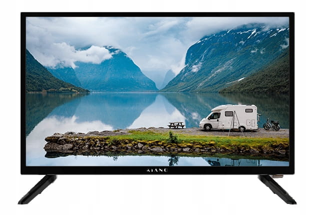 TV Kiano SlimTV Travel LED 24'' HD Ready Dolby Audio DVB-T2 Black