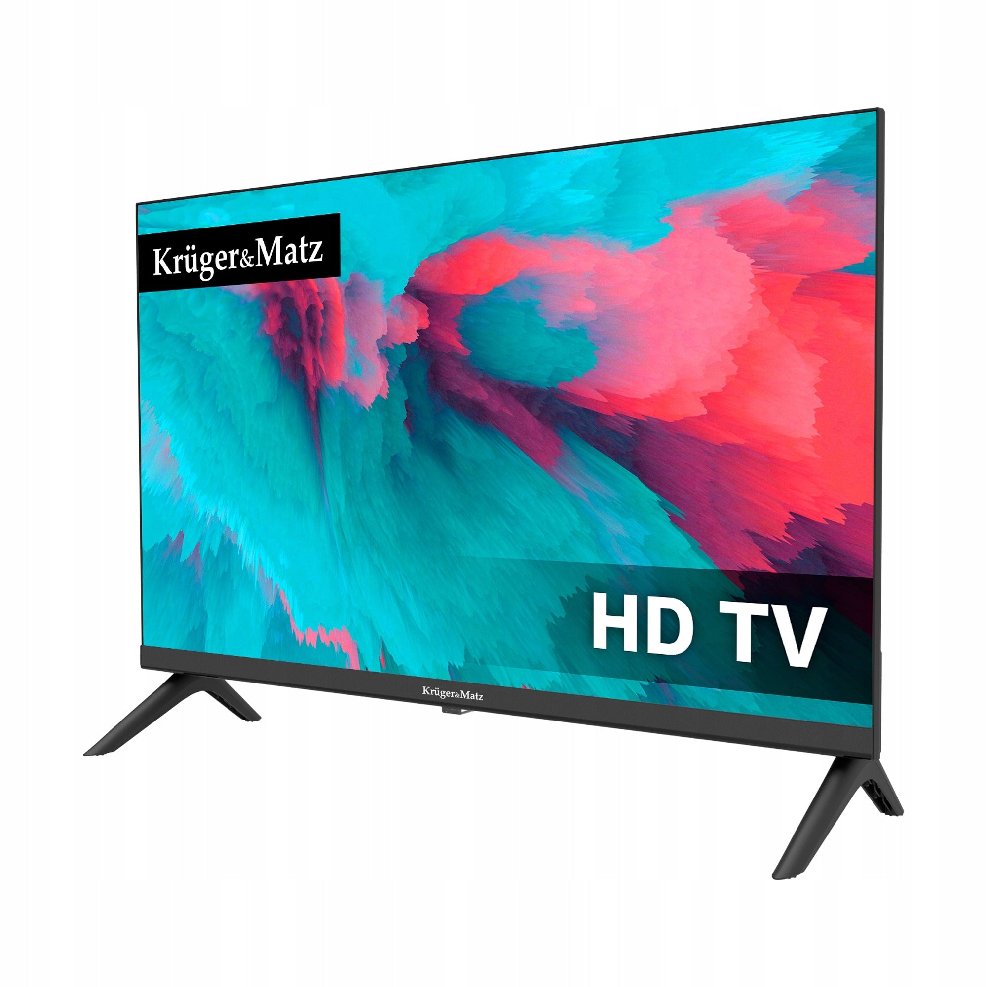 TV Kruger&Matz 24" HD DVB-T2 H.265 HEVC 230/12V Packaging status original