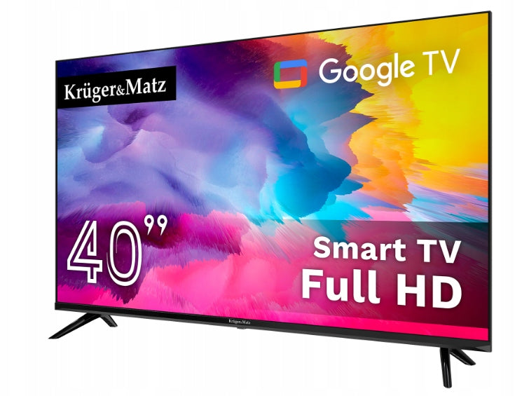 TV Kruger&Matz KM0240FHD-G 40" FHD SmartTV GoogleTV WiFi Manufacturer code KM0240FHD-G