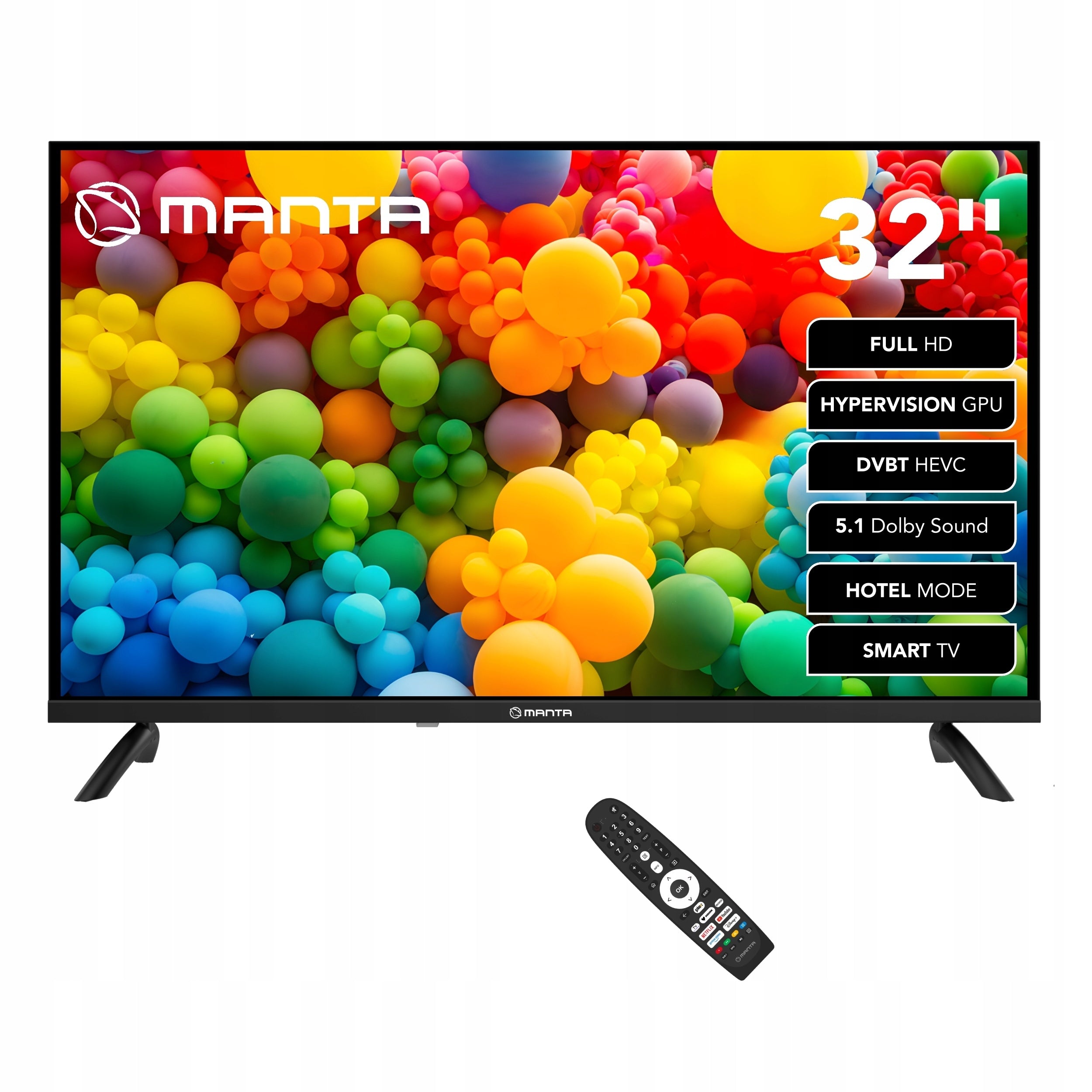 TV MATV002LHV32 SMART MANTA 32 INCHES