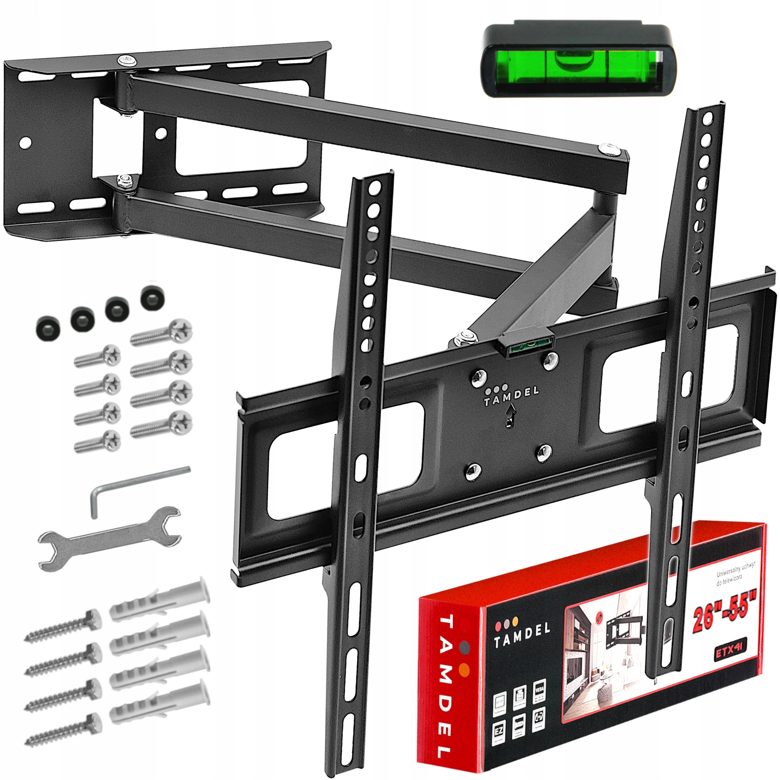 TV MOUNT 26-55 Cali LONG ARM 72CM ROTATING STRONG ADJUSTABLE