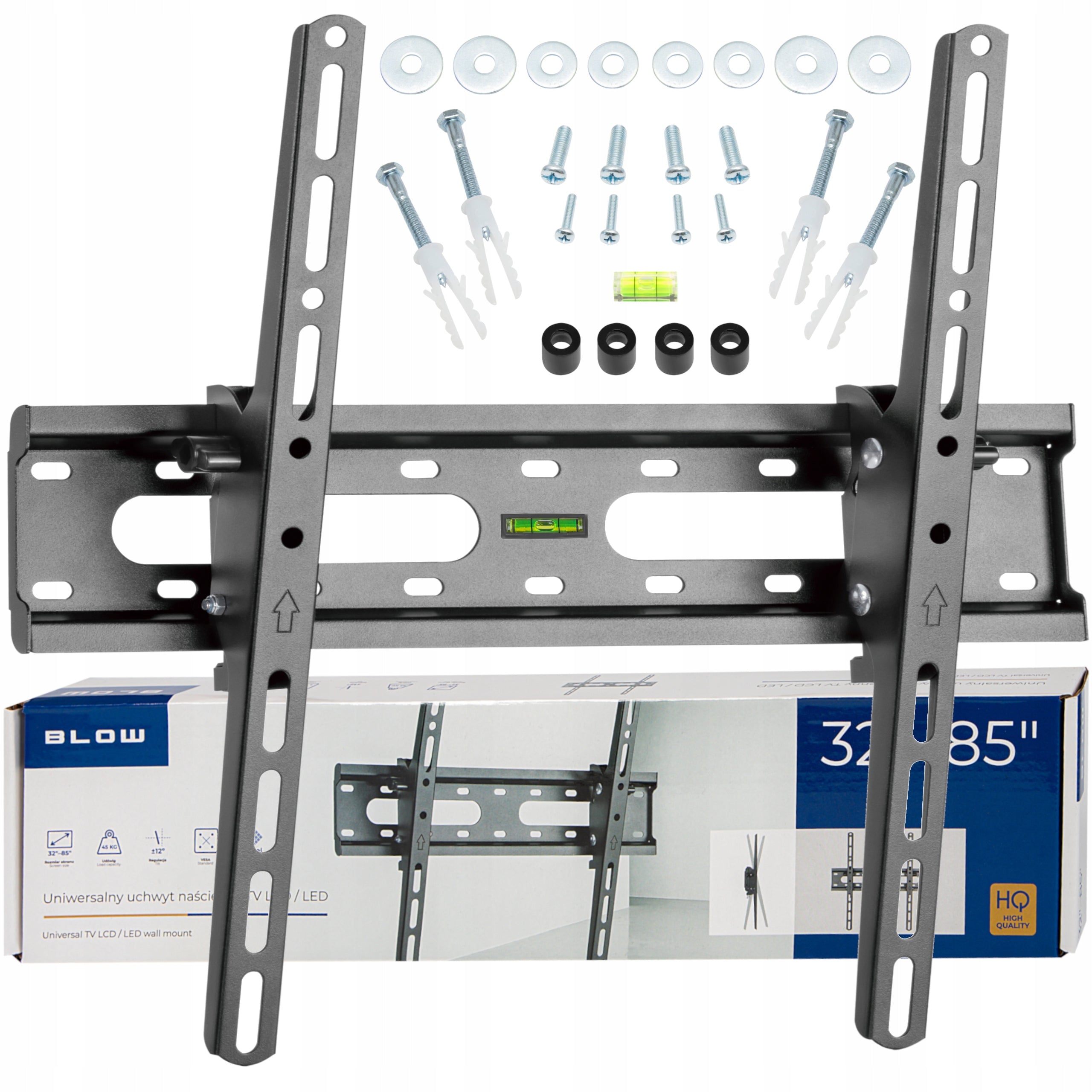 TV MOUNT TV HANGER STRONG TILT ADJUSTMENT LCD 32-85 INCHES