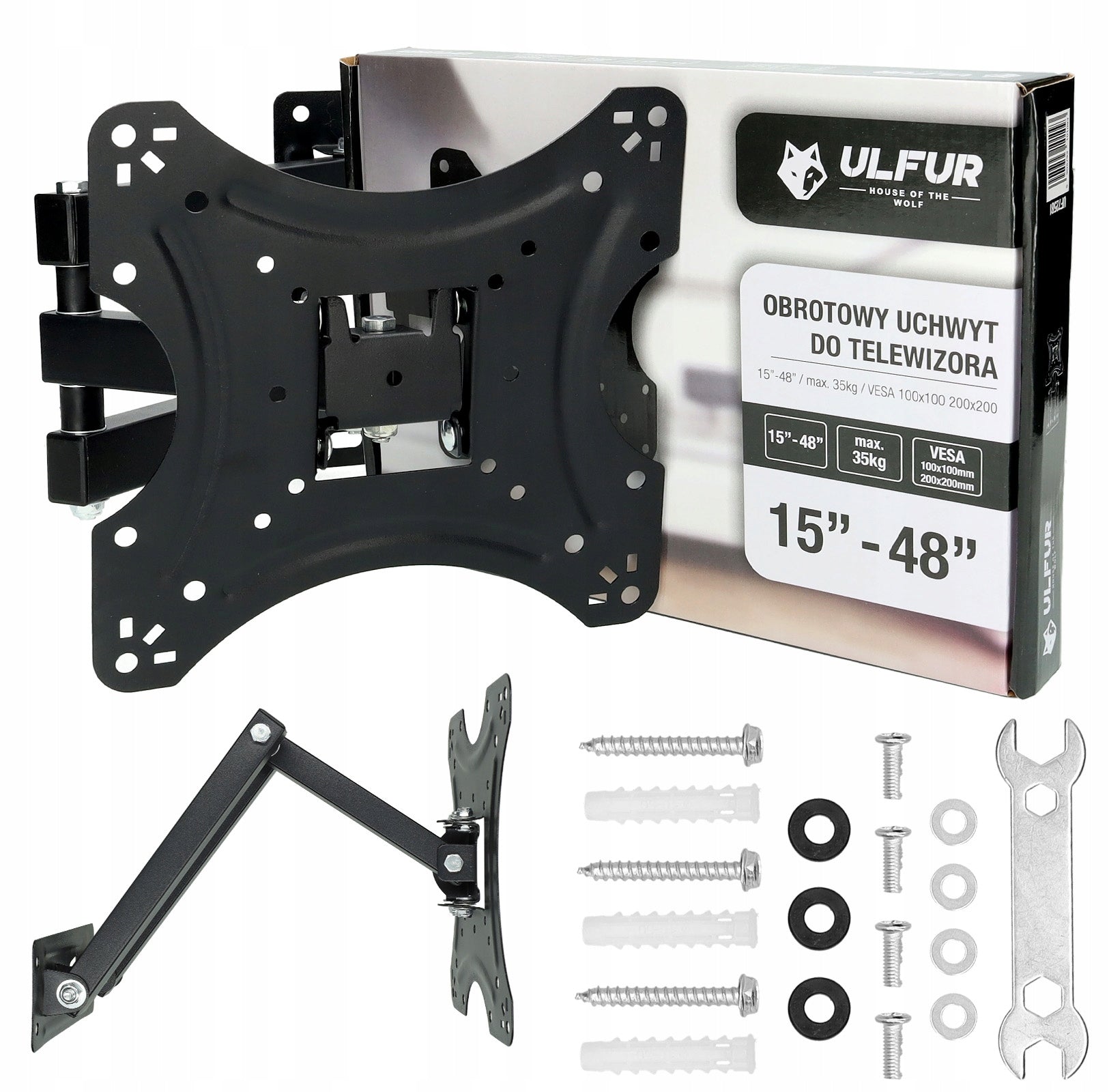 TV Mount Hanger Movable Rotary Wall Mount 15-48 Cali Ulfur