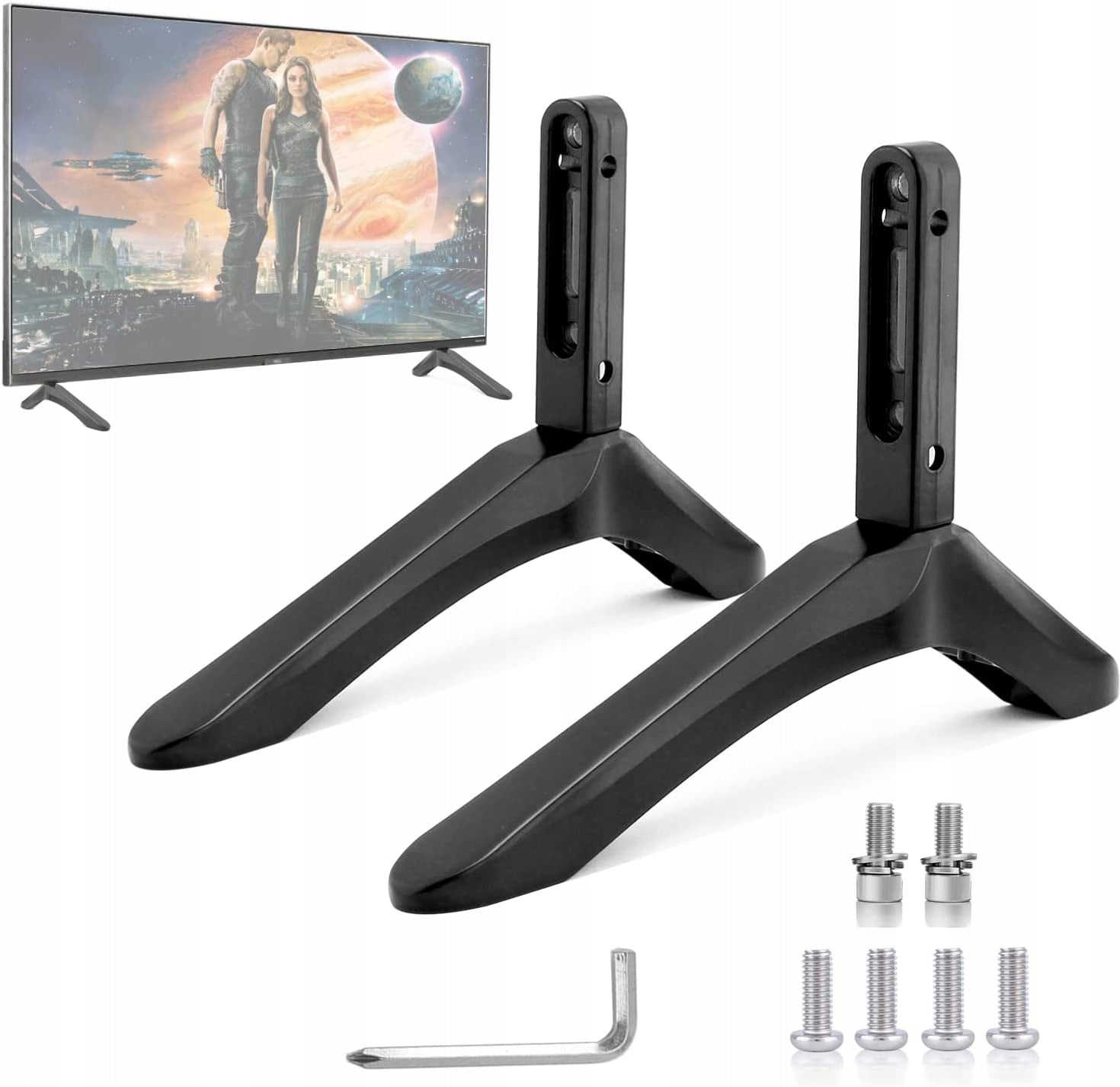 TV STAND HOLDER UNIVERSAL LEGS STAND