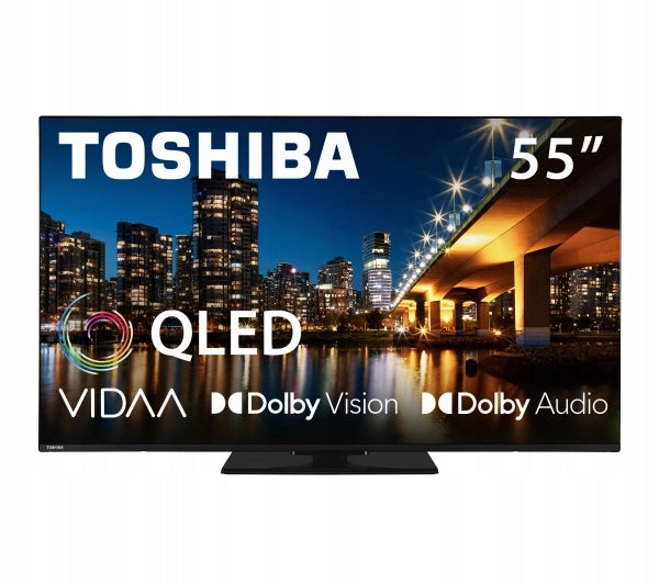 TV Toshiba 55QV3463DG 55" QLED 4K Smart TV VIDAA Dolby Vision