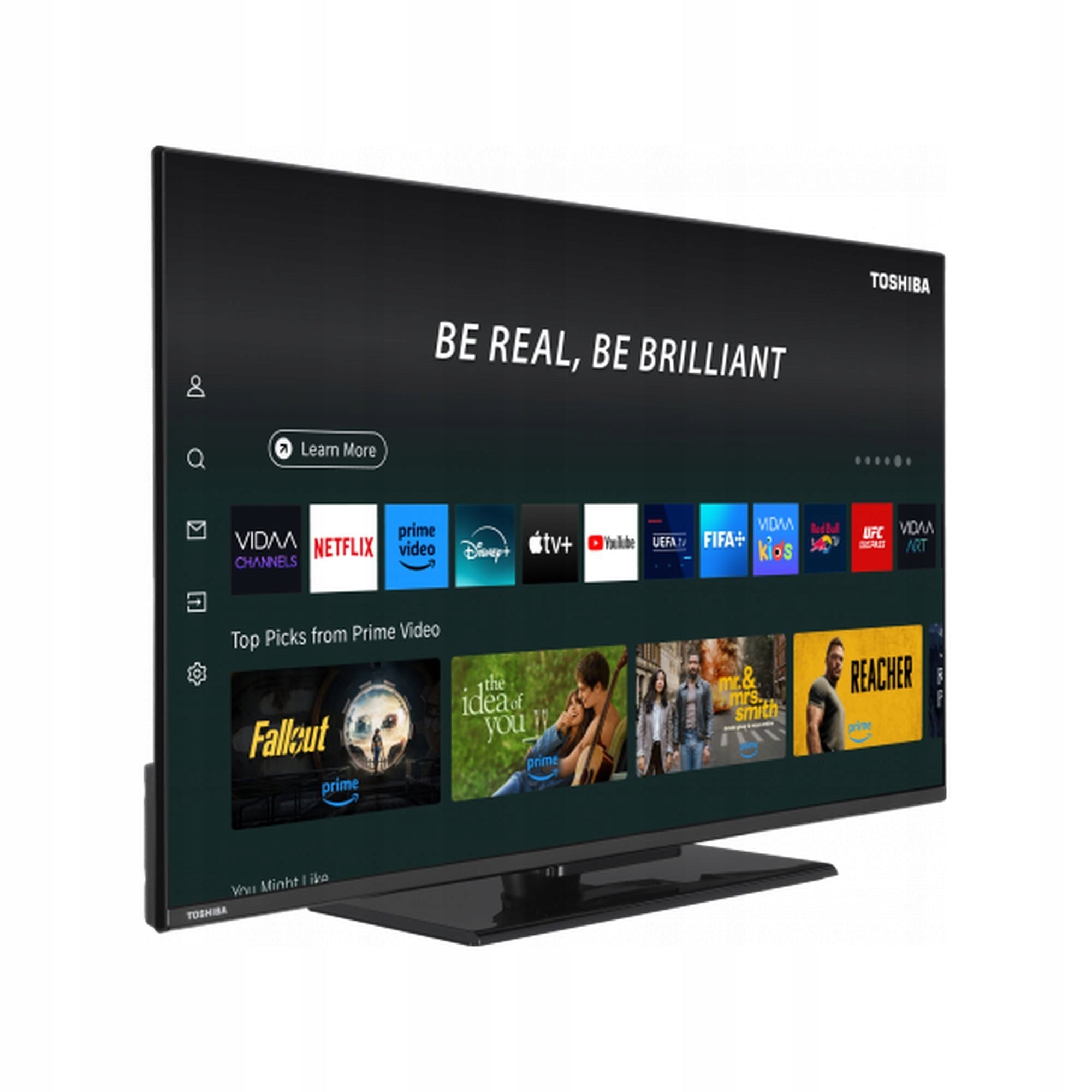 TV Toshiba 65QV3F63DG 65” QLED 4K UHD VIDAA 50Hz HDR Manufacturer code 65QV3F63DG