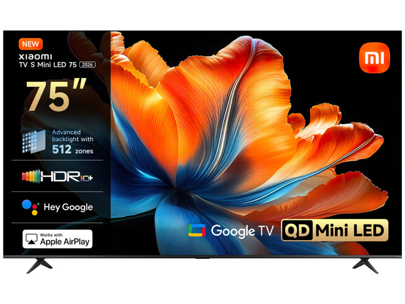 TV XIAOMI S Mini 2026 75" QD-Mini LED 4K DLG 120 Hz Google TV