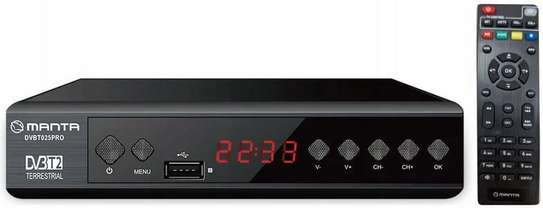 TV tuner MANTA DVBT025PRO DVBT2/HEVC H.265