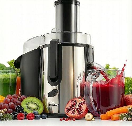 TWINZEE CENTRIFUGE FOR SQUEEZING FRUIT AND VEGETABLE JUICES 850 for home