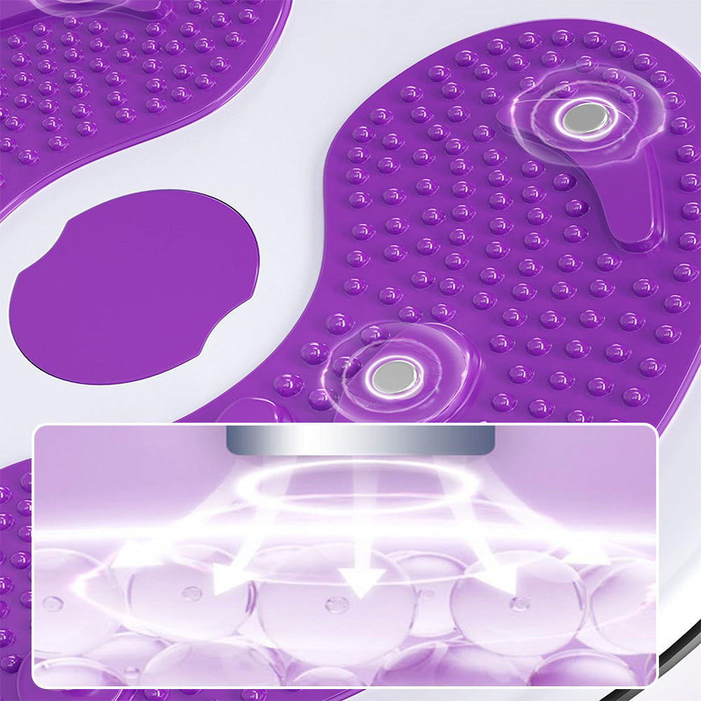 TWISTER EXERCISE MACHINE TWIST WAIST FOOT MASSAGE PORTABLE PURPLE Model ENGX-Twister obrotowy