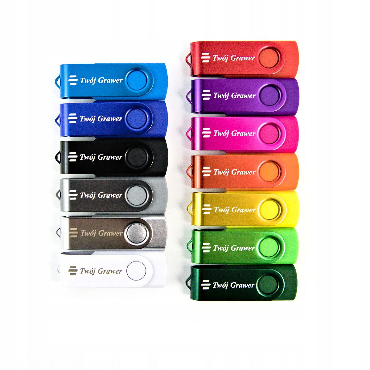 TWISTER flash drive 128 GB usb 3.0 with engraving gift SET OF 10 PCS.