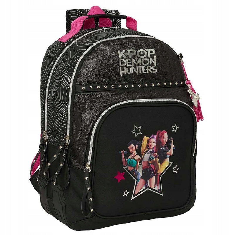 TWO-CHAMBER SCHOOL BACKPACK K-POP DEMON HUNTERS HUNTRIX Manufacturer code 642668773