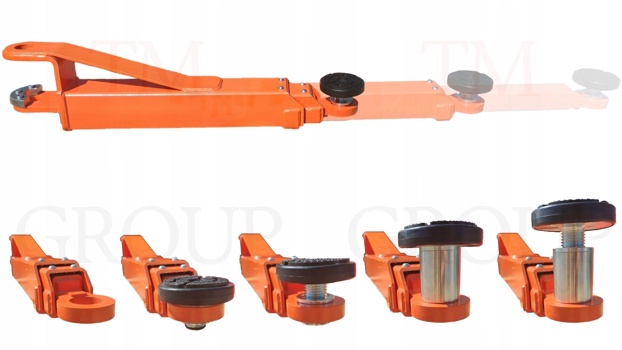TWO-COLUMN WORKSHOP LIFT CAR AUTOMATIC 4T + OIL Brand TM-Group