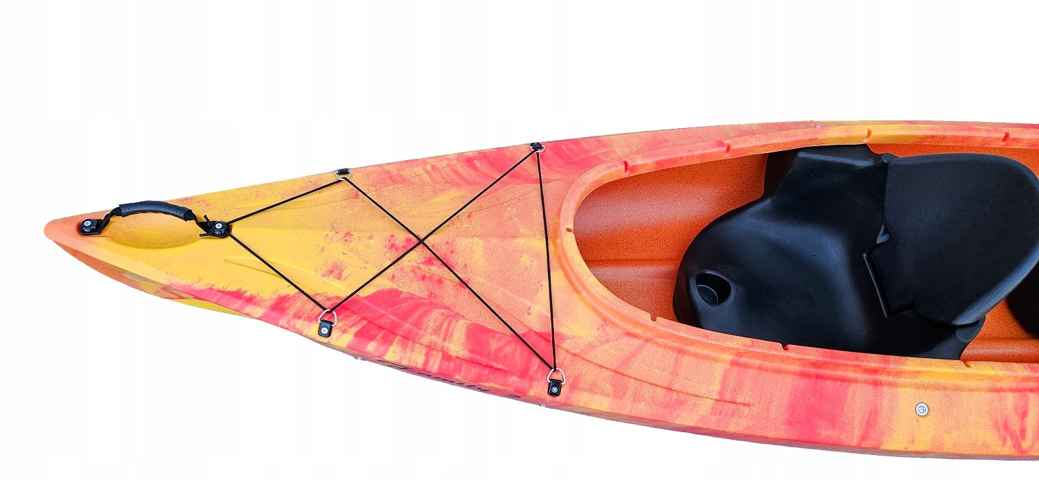 TWO-PERSON FAMILY TOURIST KAYAK STABLE SOLID FOR RAFTING TWO 2+1 Number of seats 2