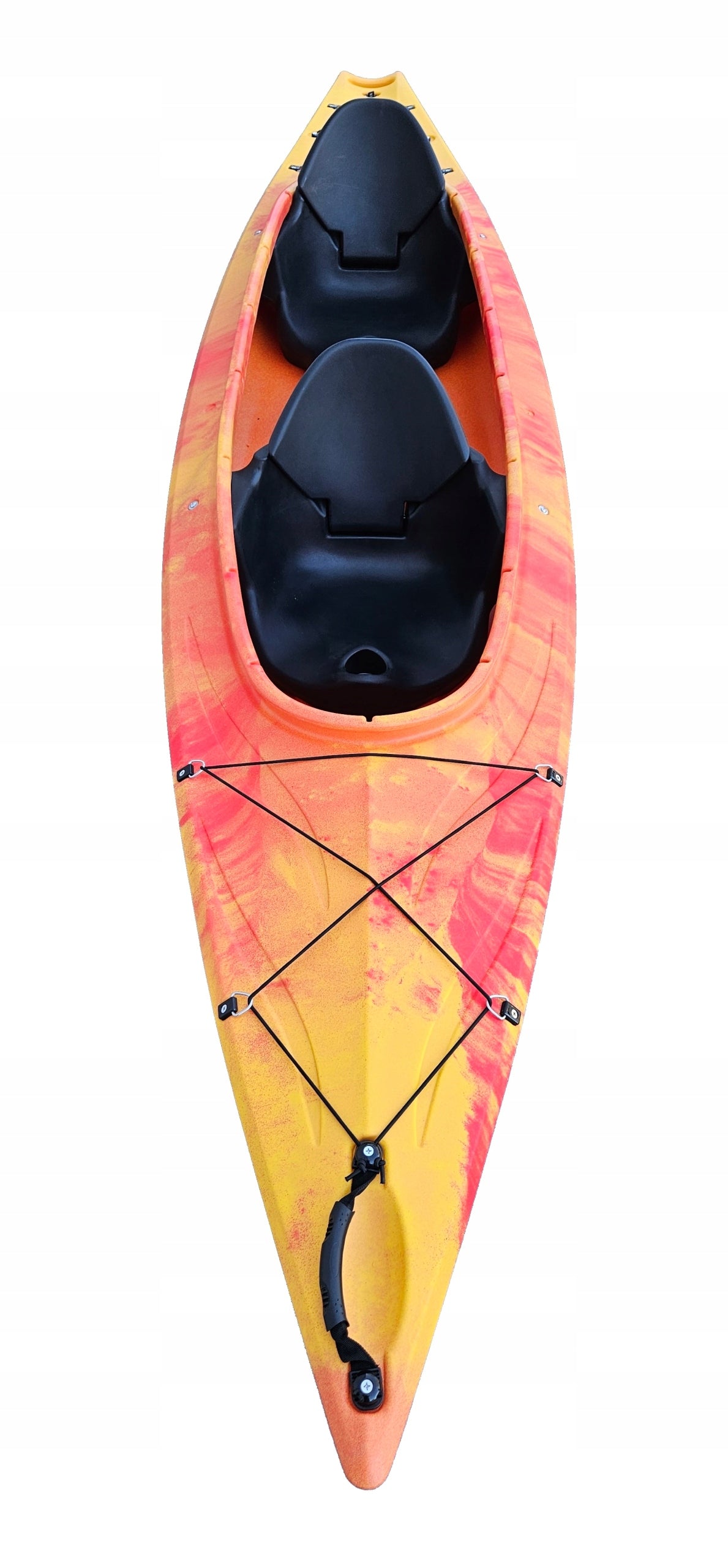 TWO-PERSON FAMILY TOURIST KAYAK STABLE SOLID FOR RAFTING TWO 2+1 Weight 34 kg