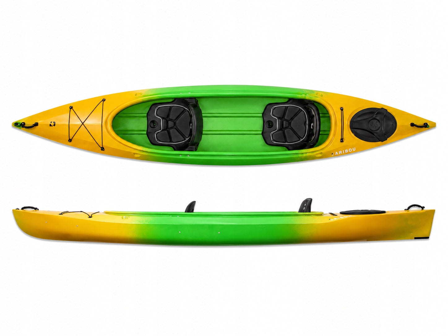 TWO-PERSON HIKING KAYAK CARIBOU ADVENTURE FAMILY TWO + LUK SET Brand no brand