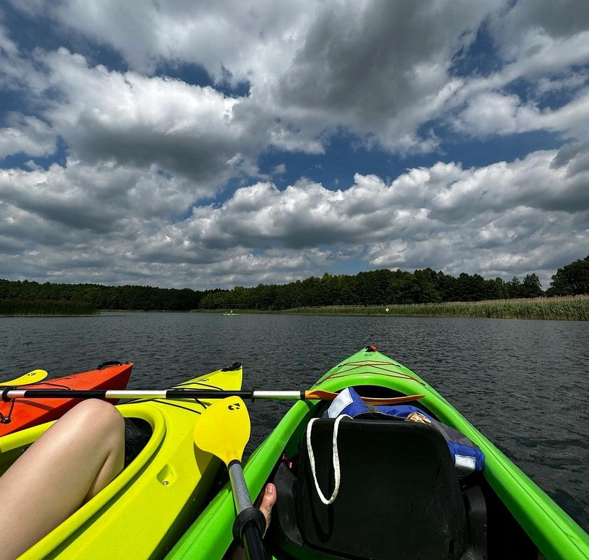 TWO-PERSON HIKING KAYAK CARIBOU ADVENTURE FAMILY TWO + LUK SET Length 428 cm