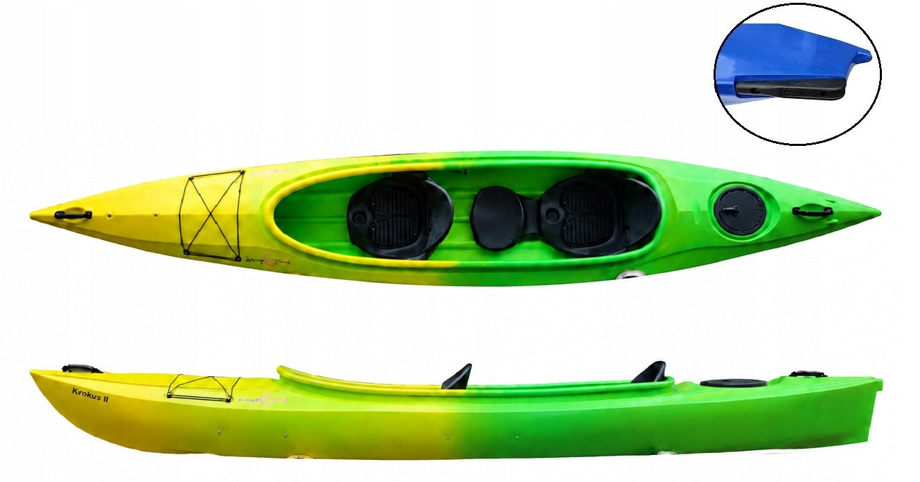 TWO-PERSON KAYAK KROKS 2 SCORPIO STABLE SOLID TWO FAMILY GAP 2+1 Brand Scorpio Kayak