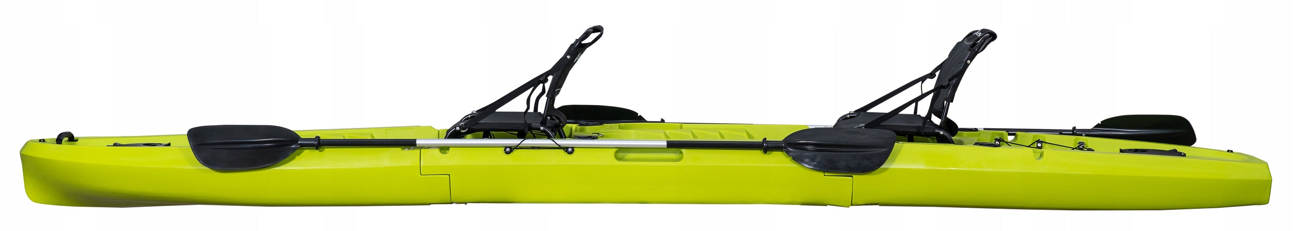 TWO-PERSON MODULAR RECREATIONAL KAYAK 475 CM FOLDING KAYAK 3 MODULES SET Model EV-LSF-KM2