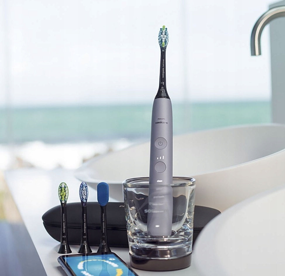 TWO PHILIPS SONICARE HX9924 GRAY & AMETHYST!! EAN (GTIN) 18710103818172