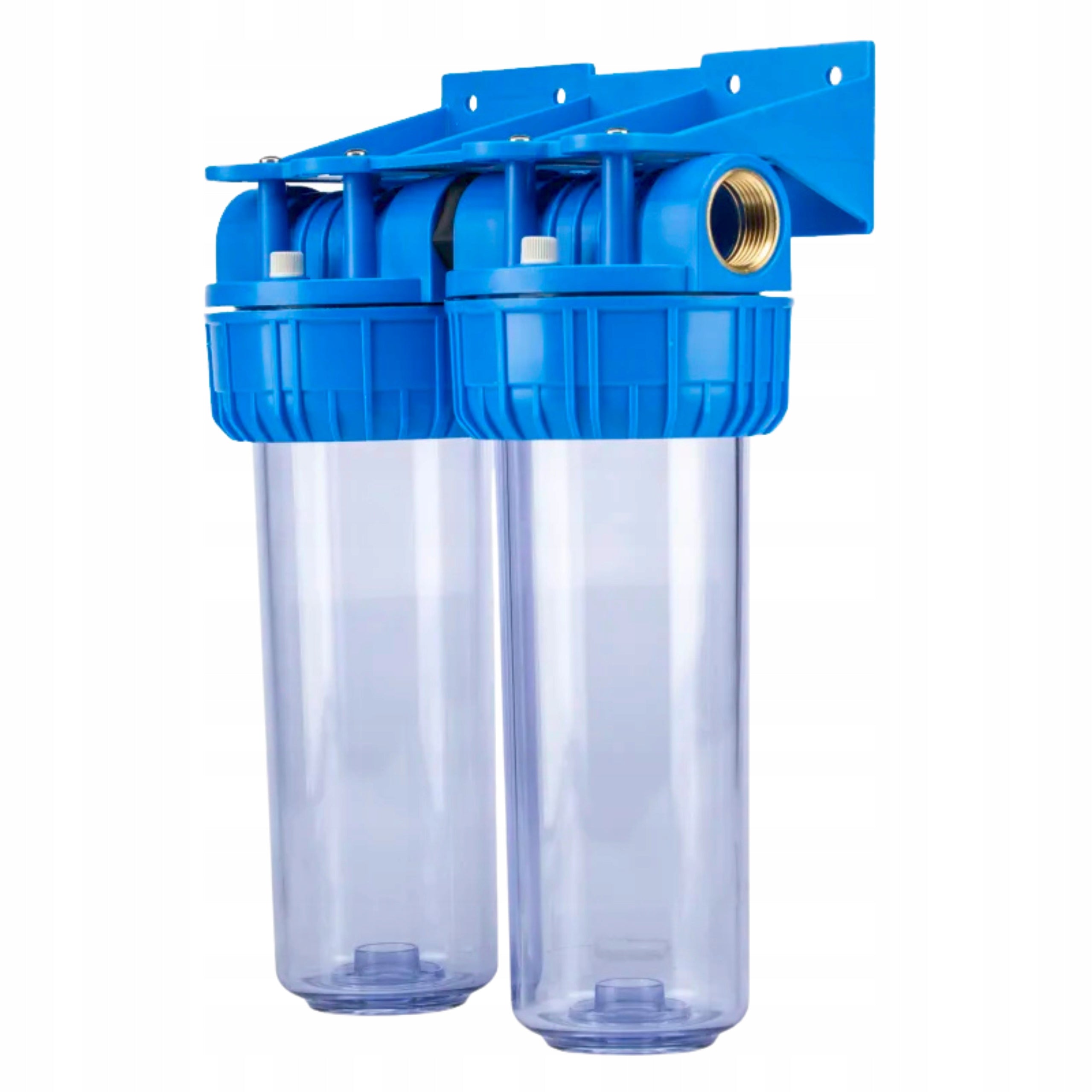 TWO-STAGE FILTER SET FOR WATER WITHOUT PRESSURE GAUGES 1" 2-6 BAR Packaging status original