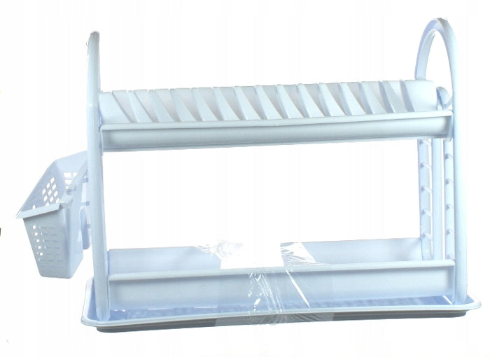 TWO-TIER DISH DRYER Antik white