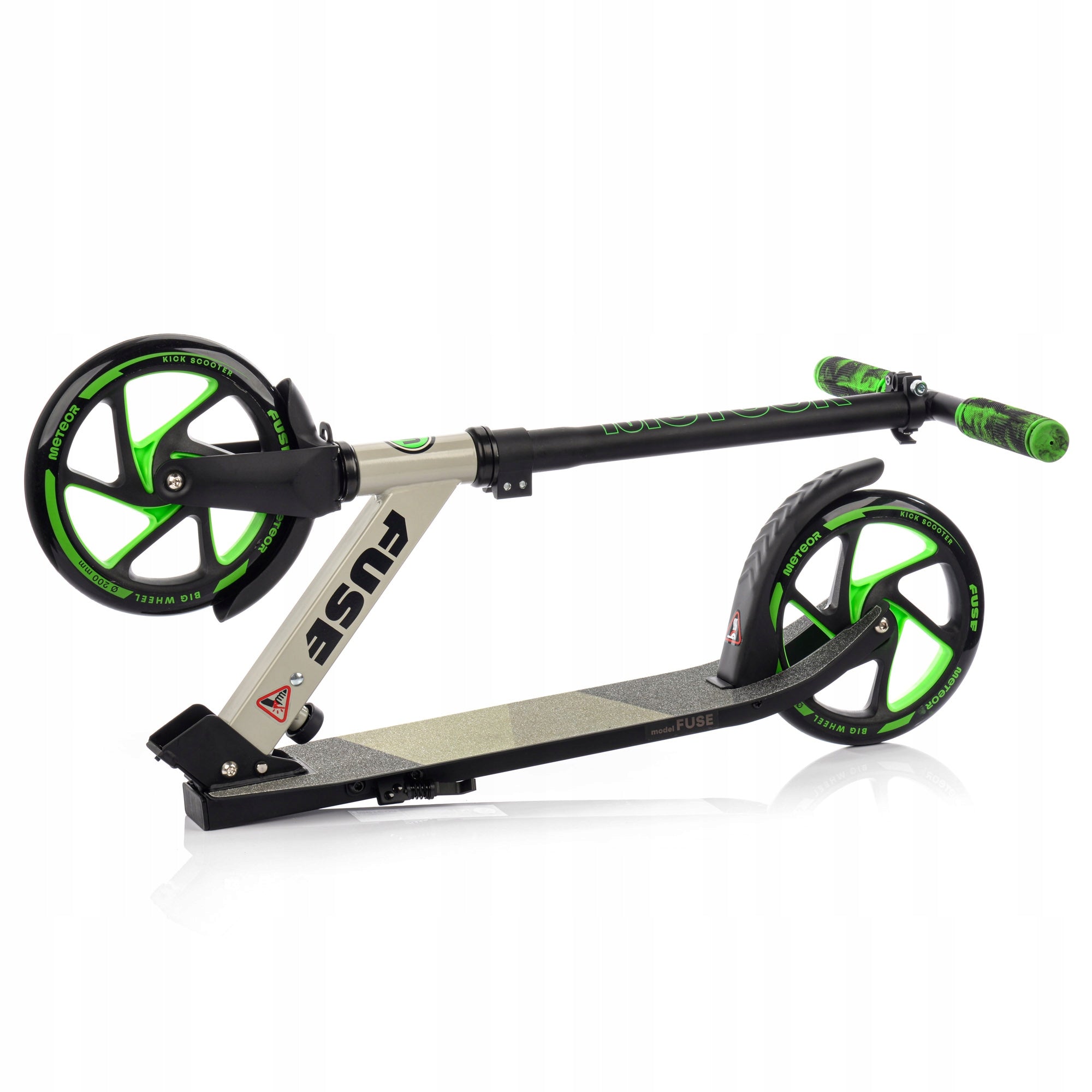 TWO-WHEELED SCOOTER ADJUSTABLE METEOR FUSE folding foot brake Manufacturer code 16949