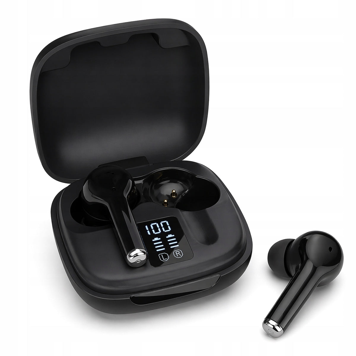 TWS Bluetooth 5.0 Gaming Earbuds with Case Black Manufacturer code ttst817