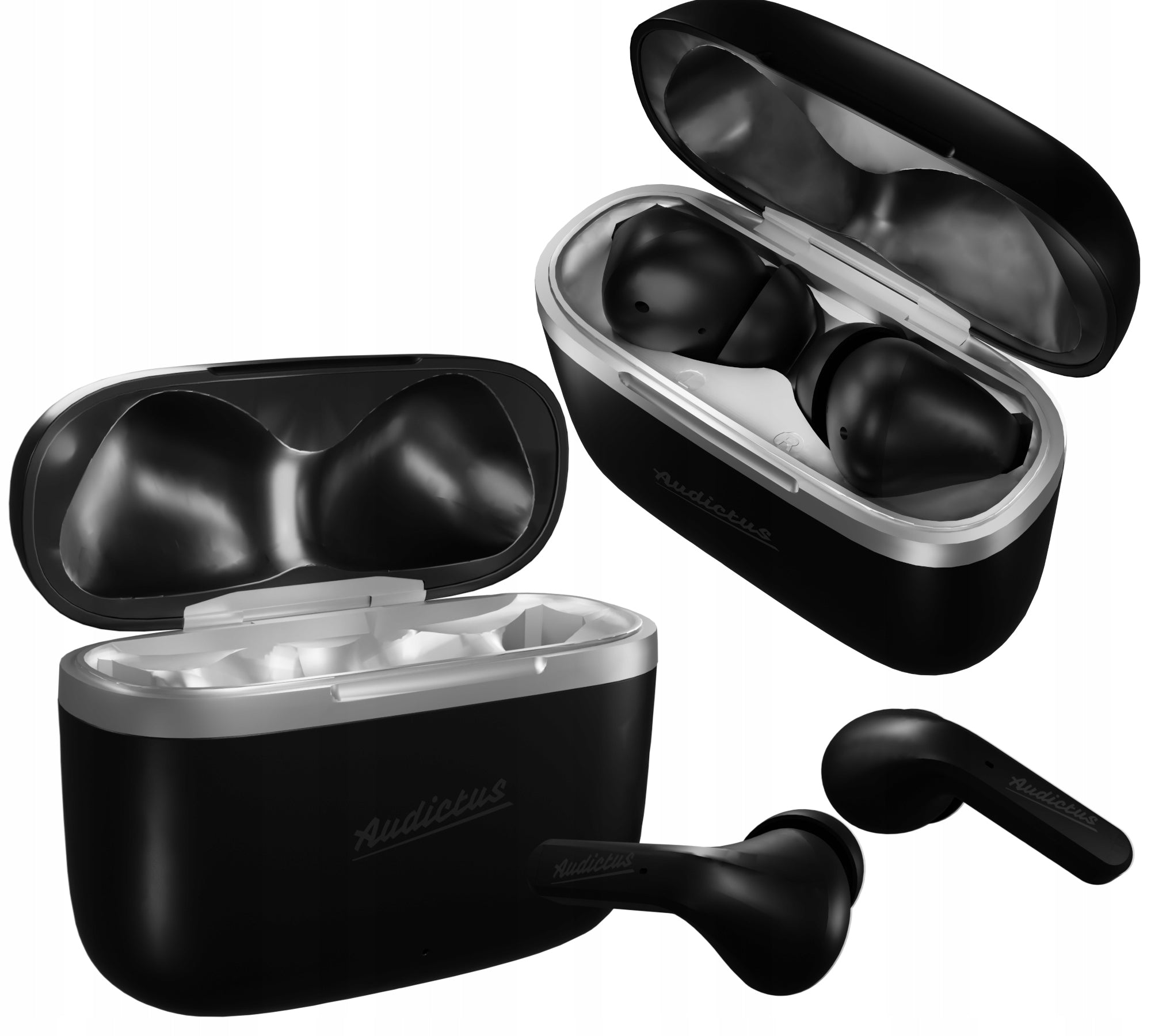 TWS In-Ear Headphones AUDICTUS Dopamine ANC Bluetooth Black