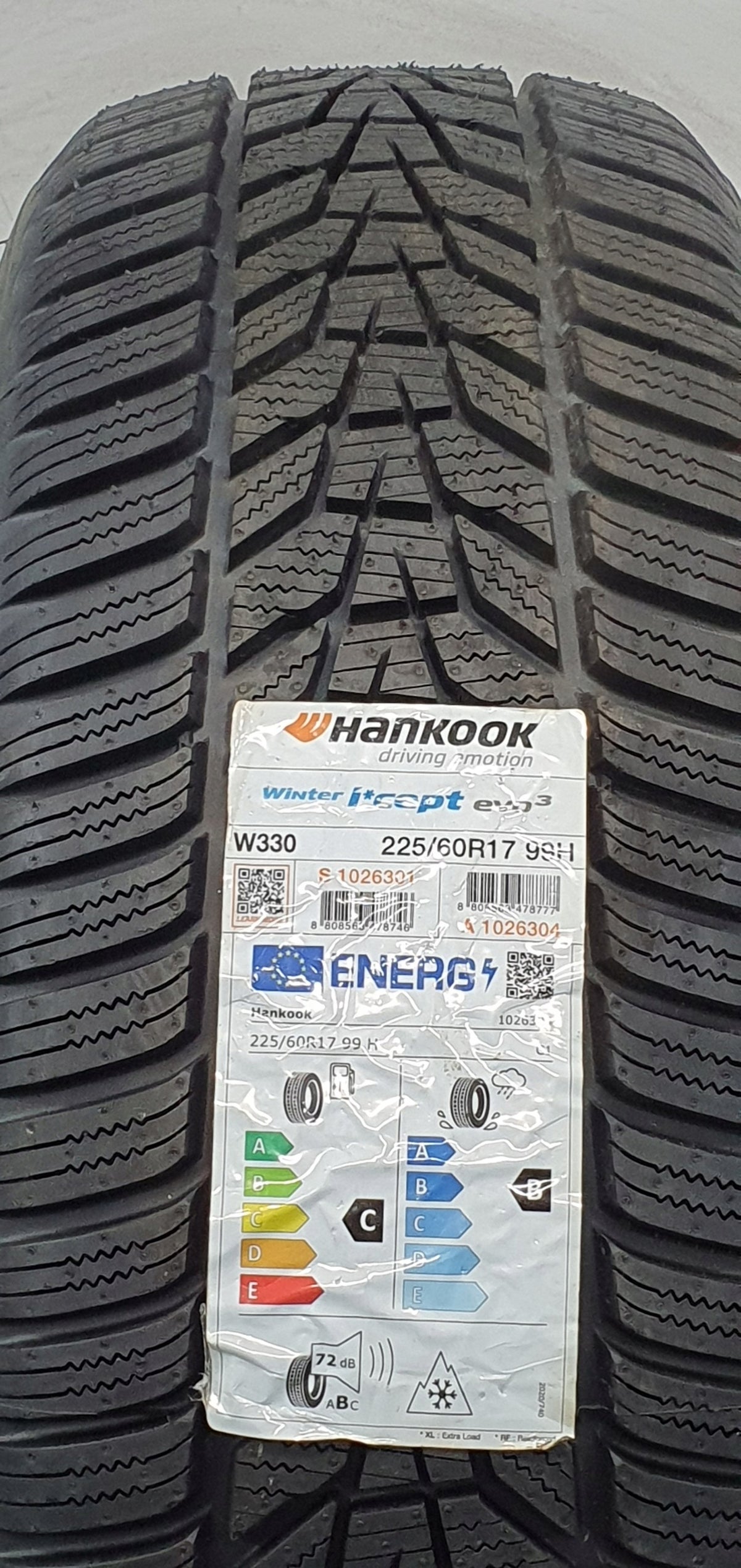 TYRE HANKOOK WINTER I*CEPT EVO3 225/60R17 99H 225/60/17 ICEPT IU NEW