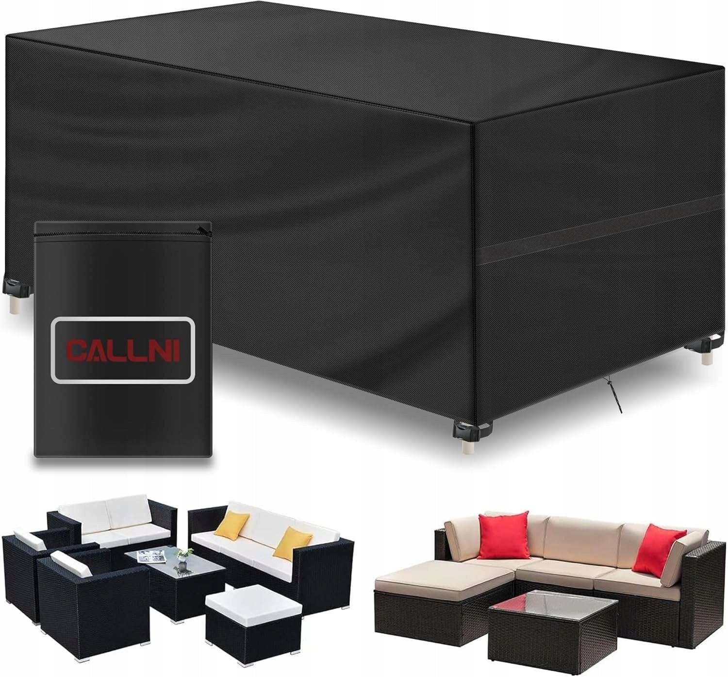 Table Cover Garden Furniture Waterproof 180x120x74cm