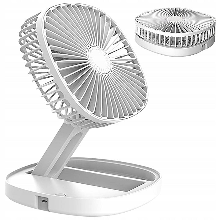 Table Fan Ice Container White -CE Packaging status original