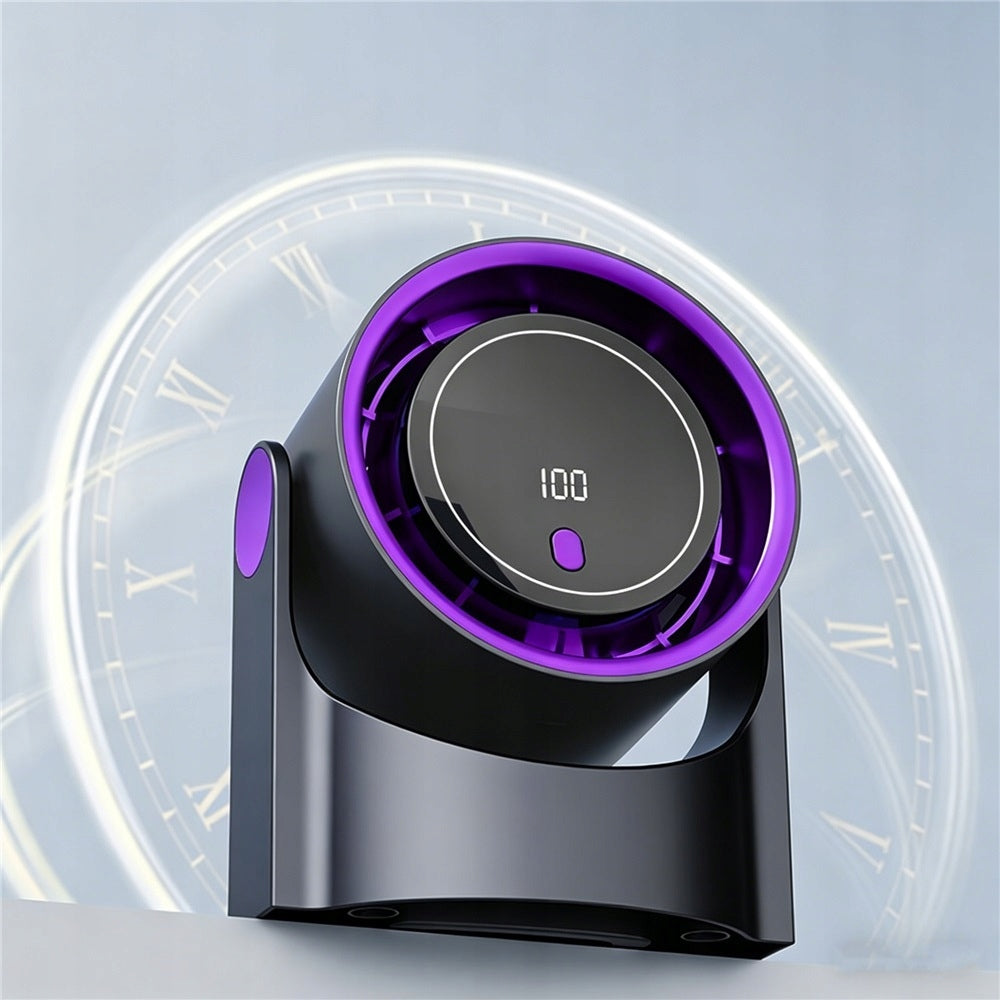Table Turbo Fan 100 Speeds, Rechargeable Travel Fan Manufacturer code Mini wentylator