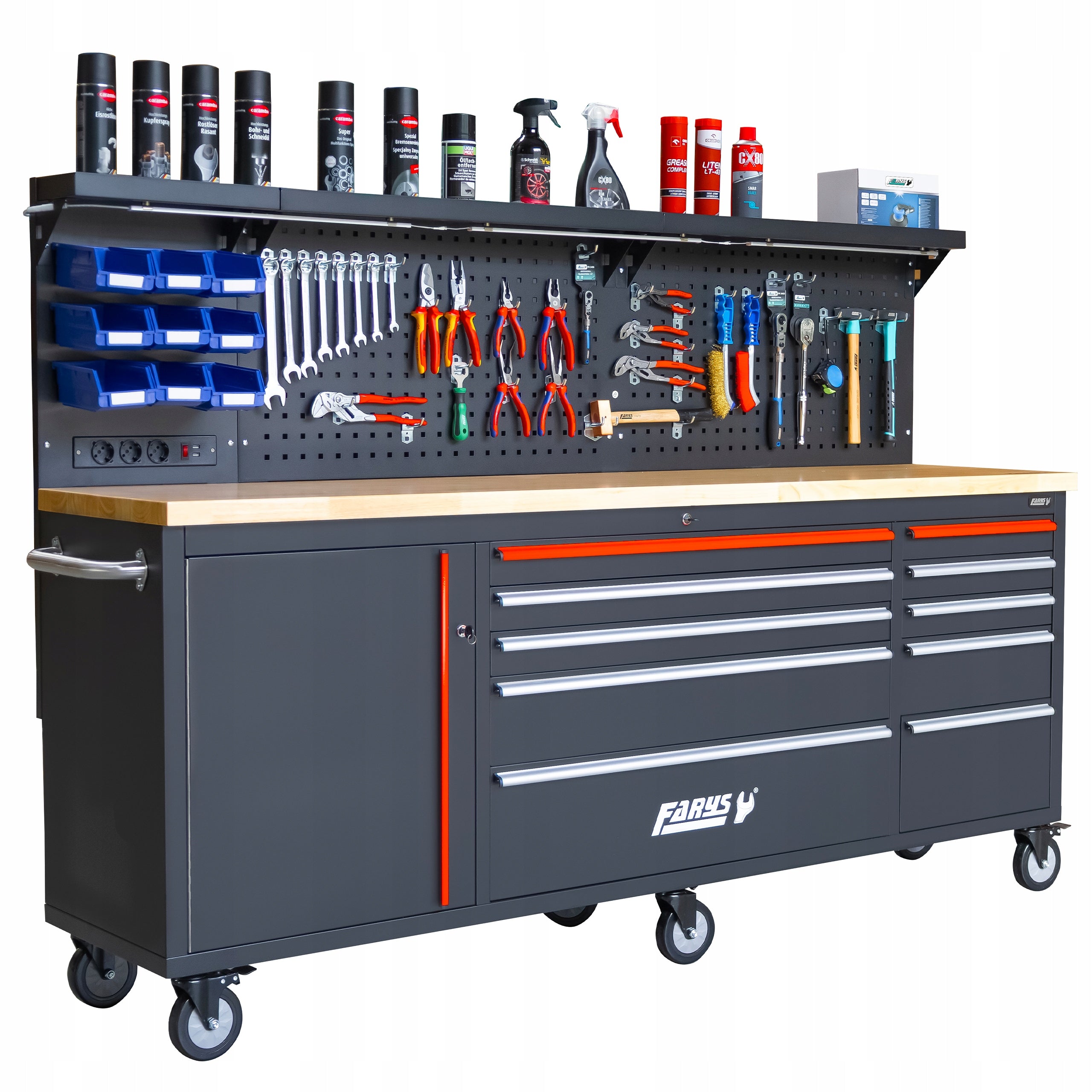 Table Workbench Tool Cabinet XXL FR4086 Brand Farys