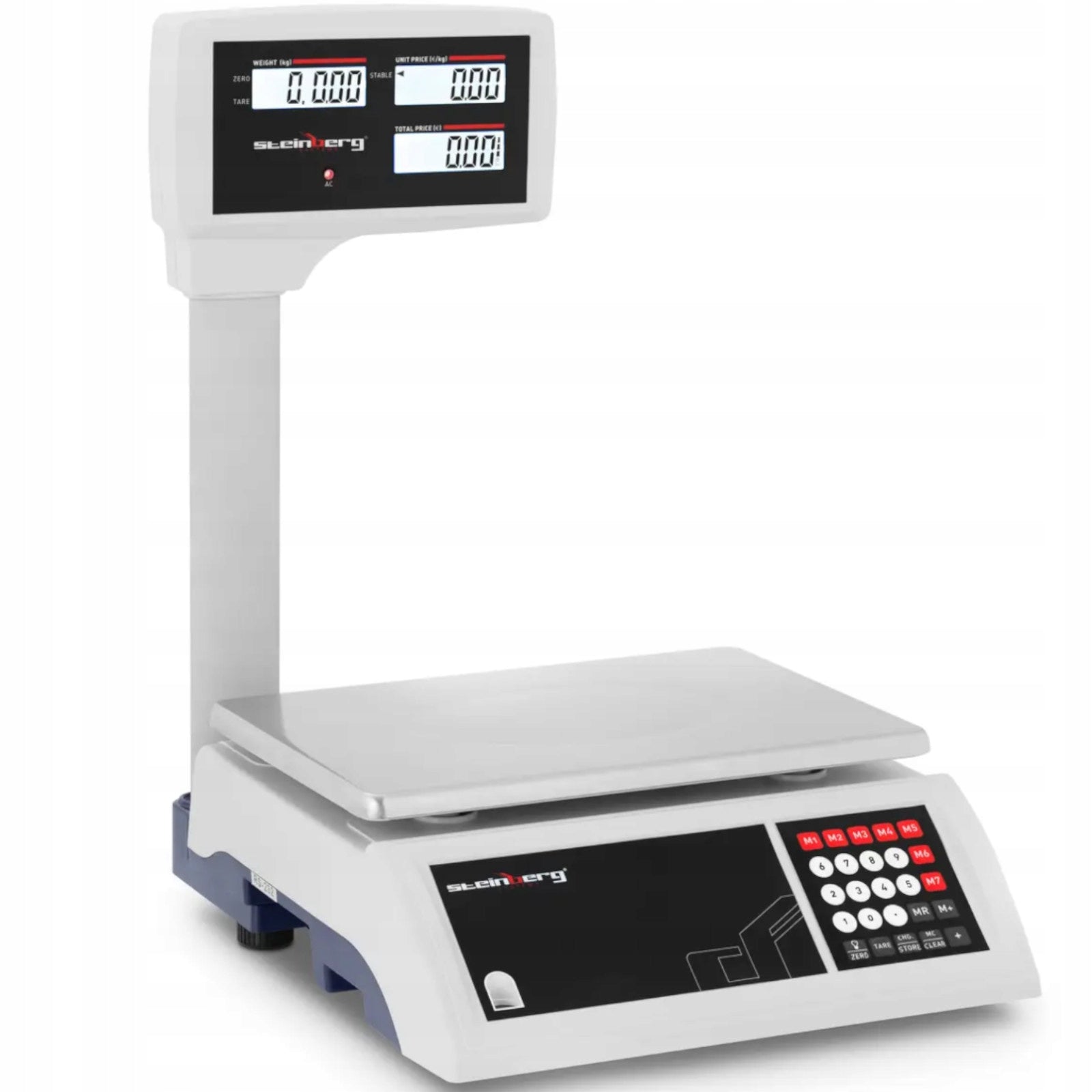 Table balance sbs-pw-305c lcd 30 kg 5 g 210x310 mm network Brand Steinberg Systems