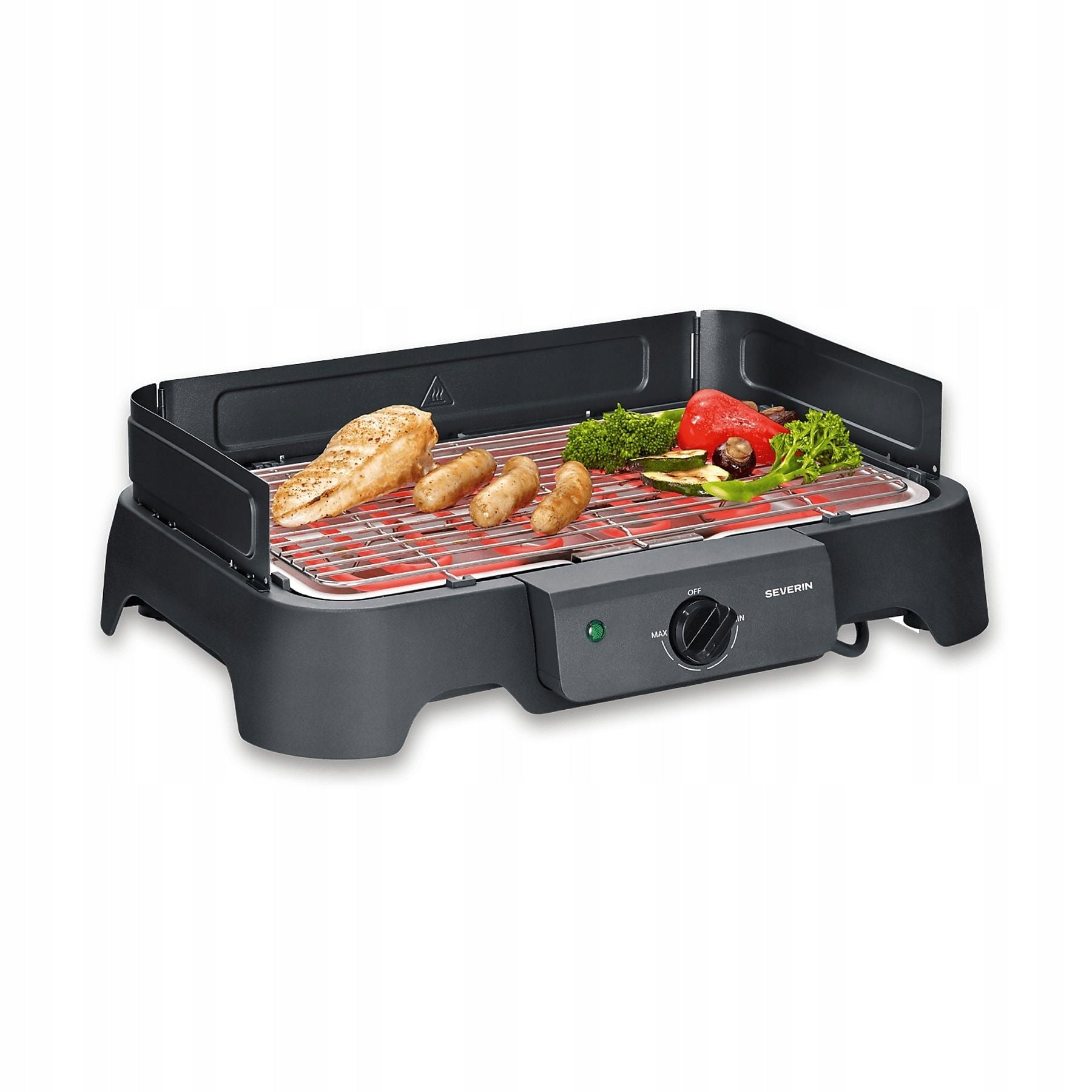 Table grill Severin PG 8593 with stainless steel grate
