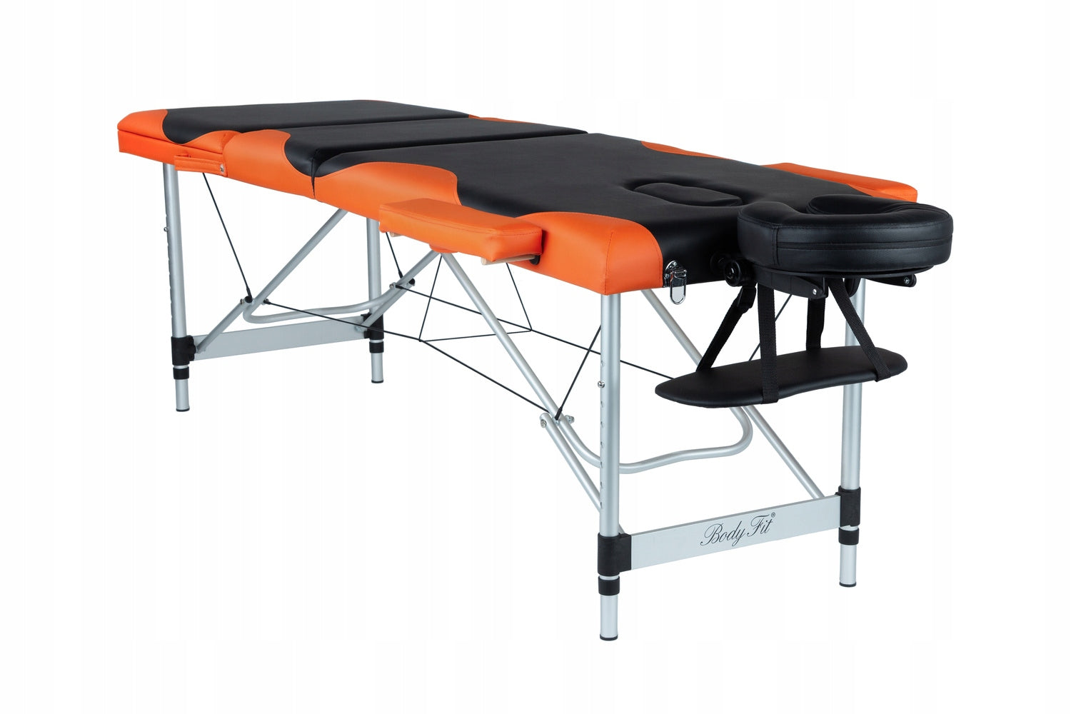 Table, massage bed 3-segment aluminum two-tone Brand Bodyfit