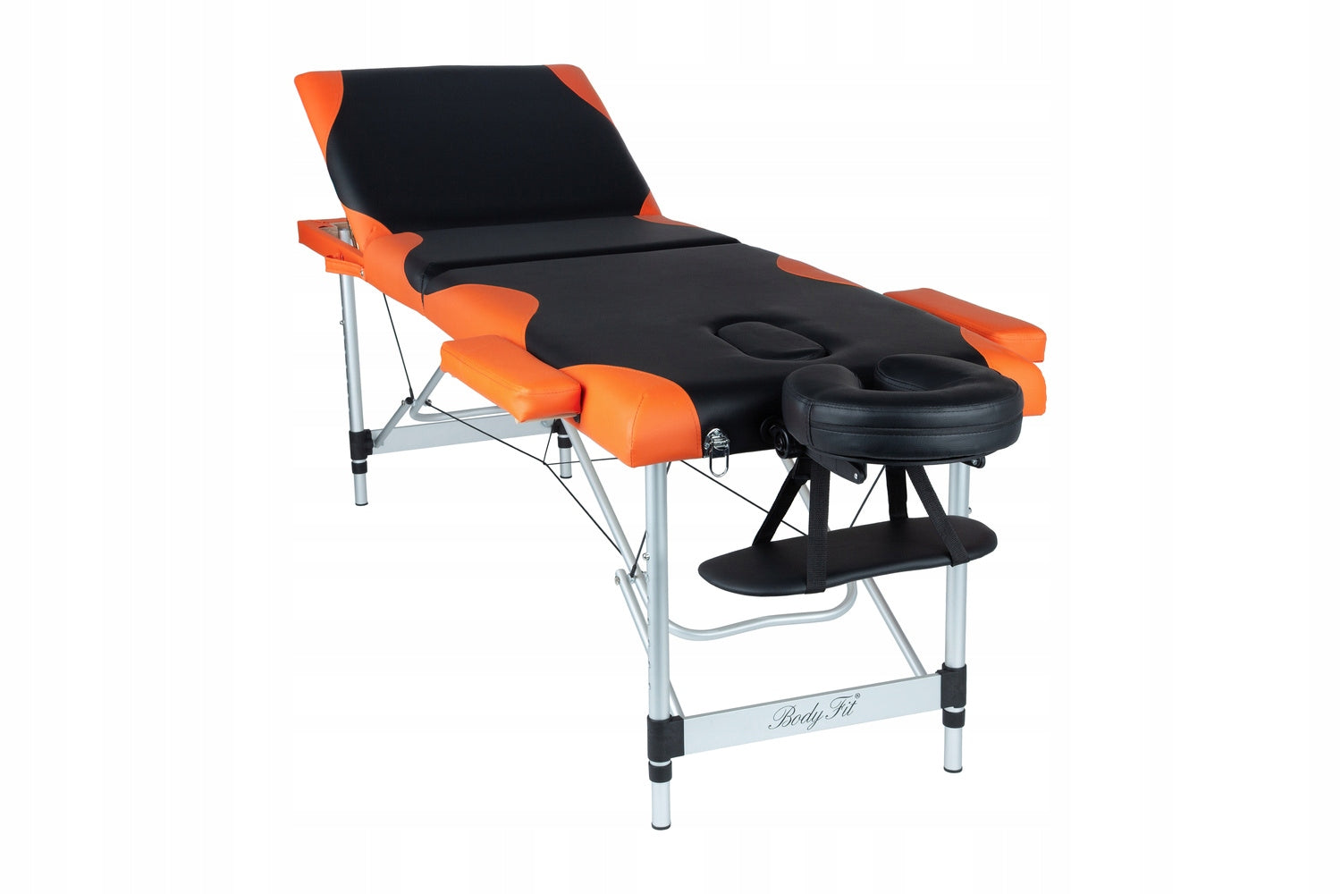 Table, massage bed 3-segment aluminum two-tone