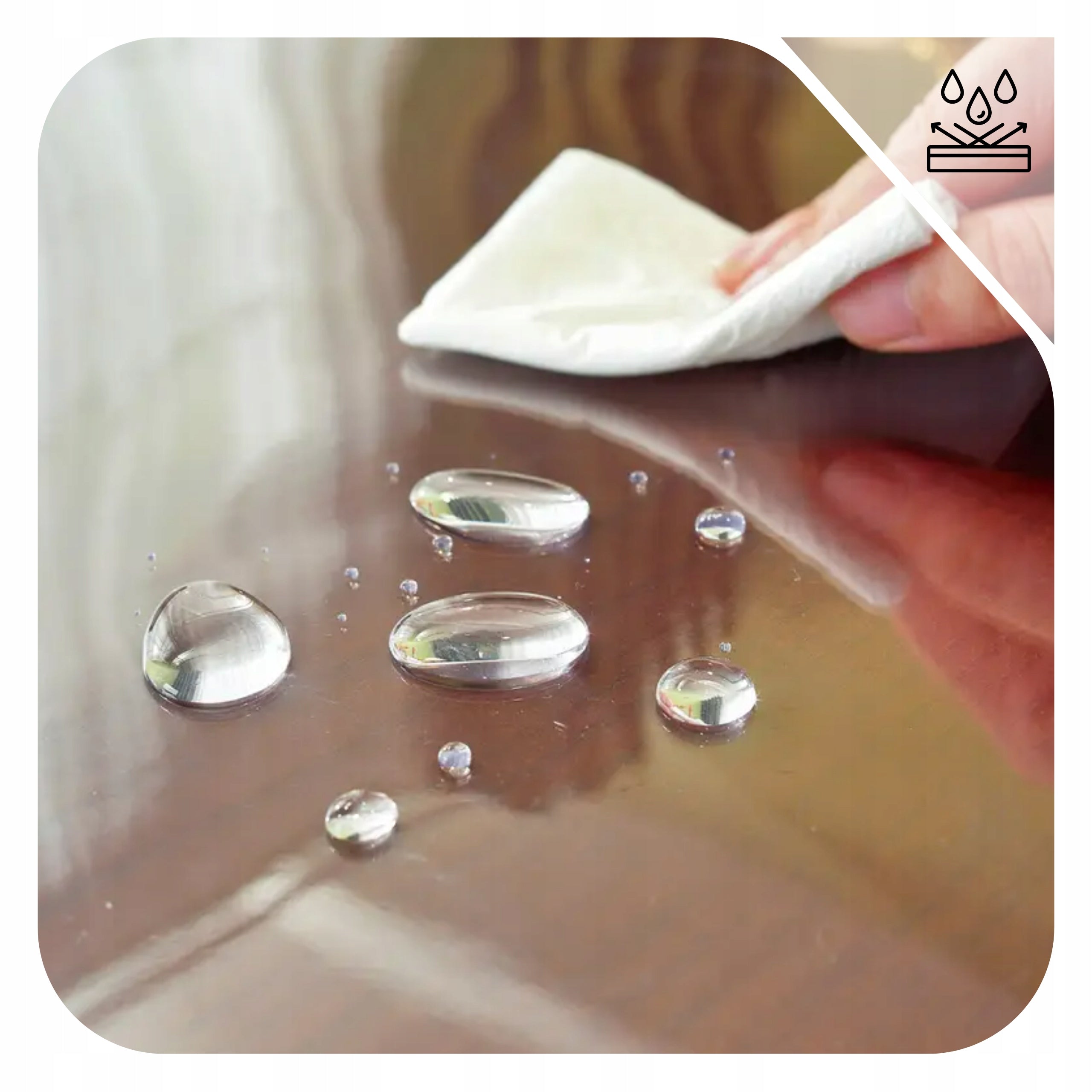 Table mat PROTECTIVE transparent pad 2mm SOFT GLASS 180x80cm Manufacturer code Mata PCV 180x80 cm