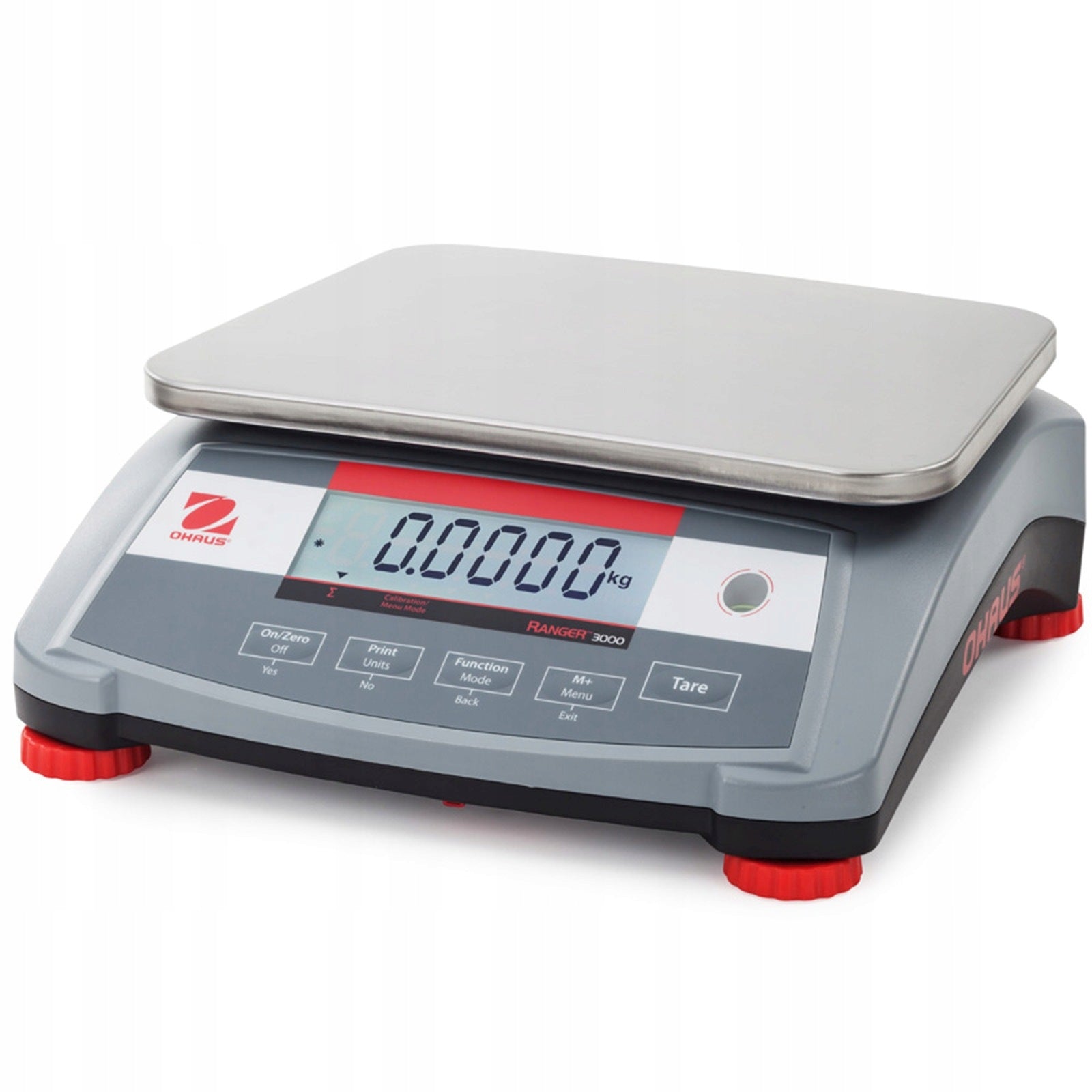 Table scale OHAUS Ranger 3000 30kg/1g industrial with battery Brand Ohaus
