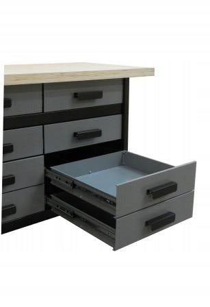 Table, workbench, locksmith's garage, tools, drawer COLORS Brand MSI Gwarancja