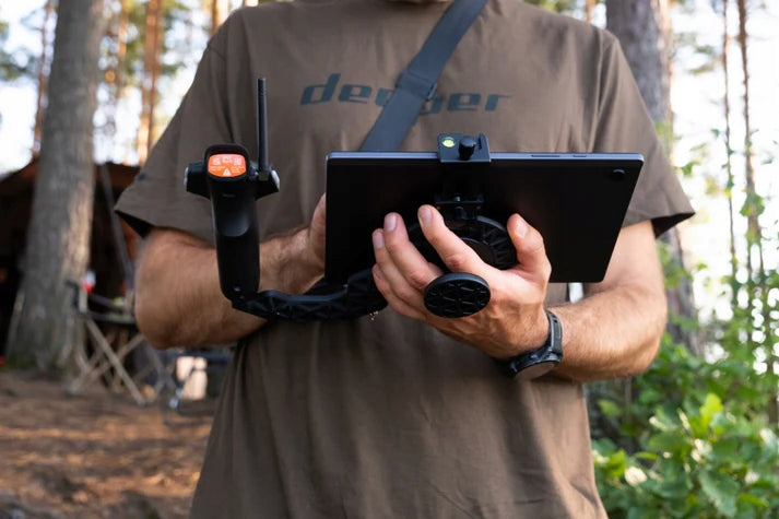 Tablet and Remote Control Holder for DEEPER SPARK and QUEST Bait-Boat Model Tablet Remote Controller Holder