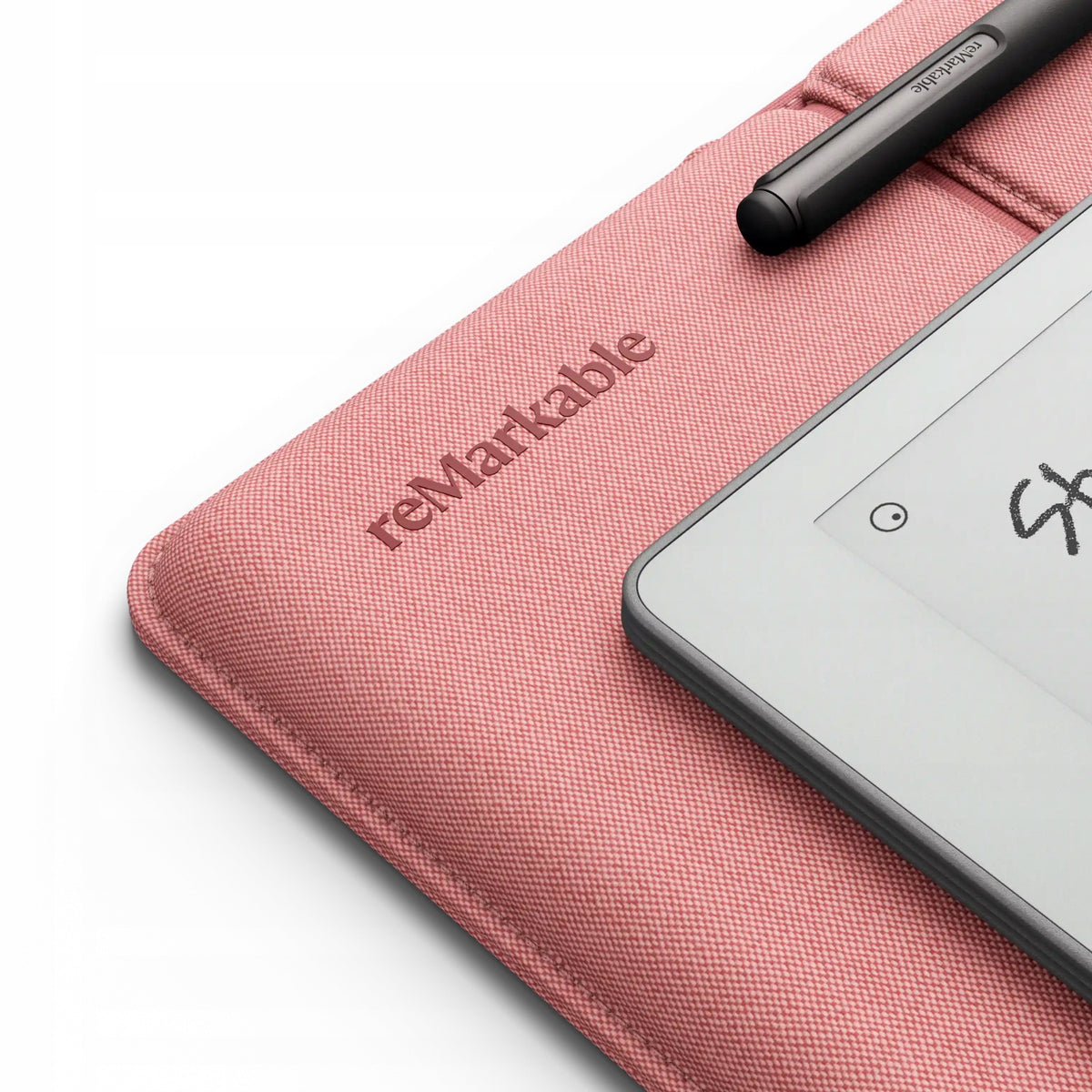 Tablet reMarkable Paper Pure + Marker Plus + Sleeve Folio Desert Pink