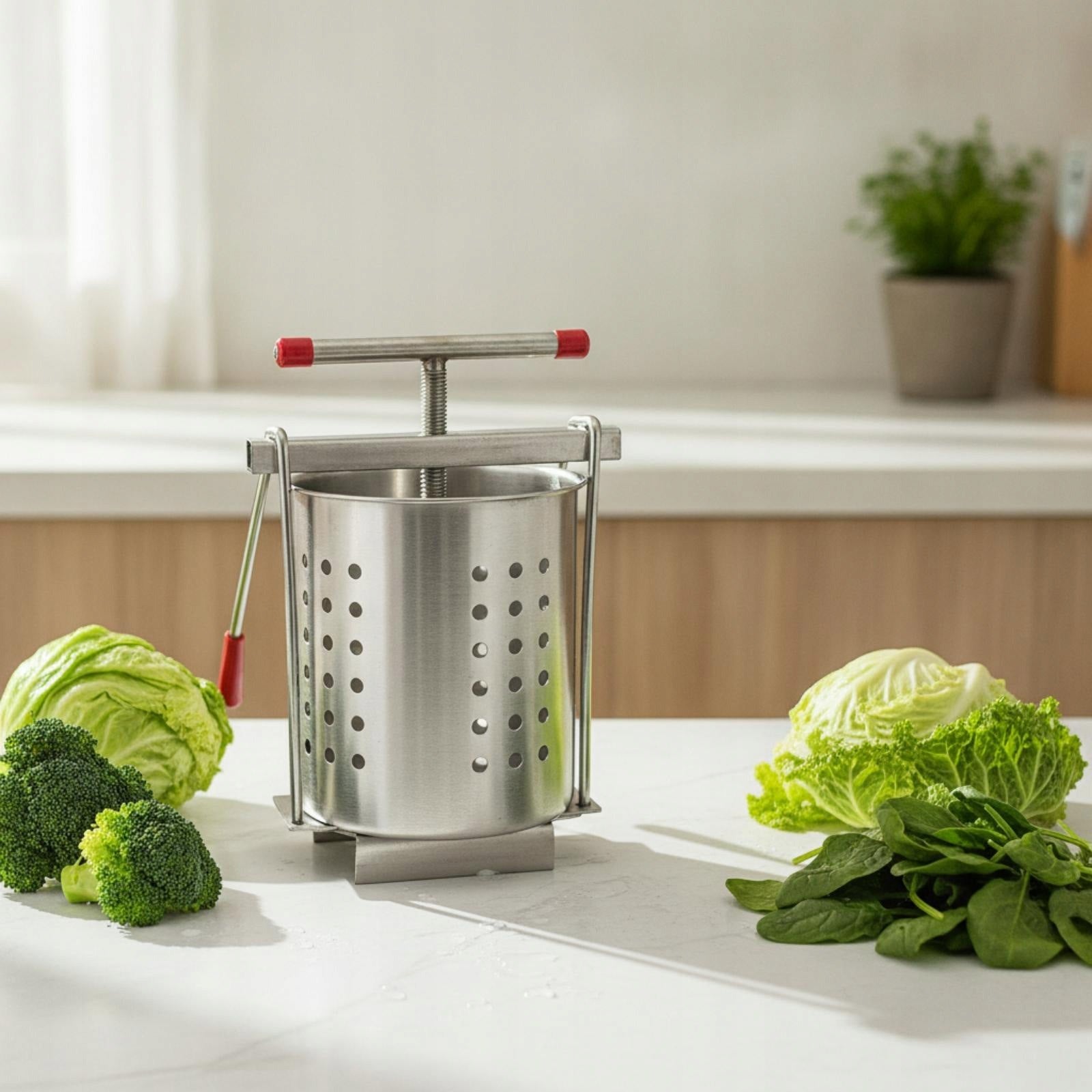 Tabletop Manual Fruit Press Compact Fruit Fruit Press Sturdy Packaging status original