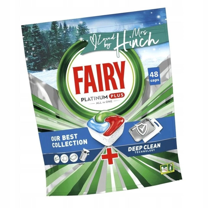 Tablets Cubes Dishwasher Capsules Fairy 48pcs Effective Gloss Protection Manufacturer code 8006540910849