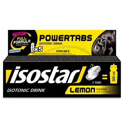 Tablets Isostar lemon isotonic 120 g Brand Isostar